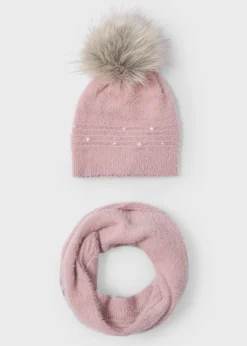 Sale Conjunto gorro y bufanda cerrada niña Accesorios Y Complementos