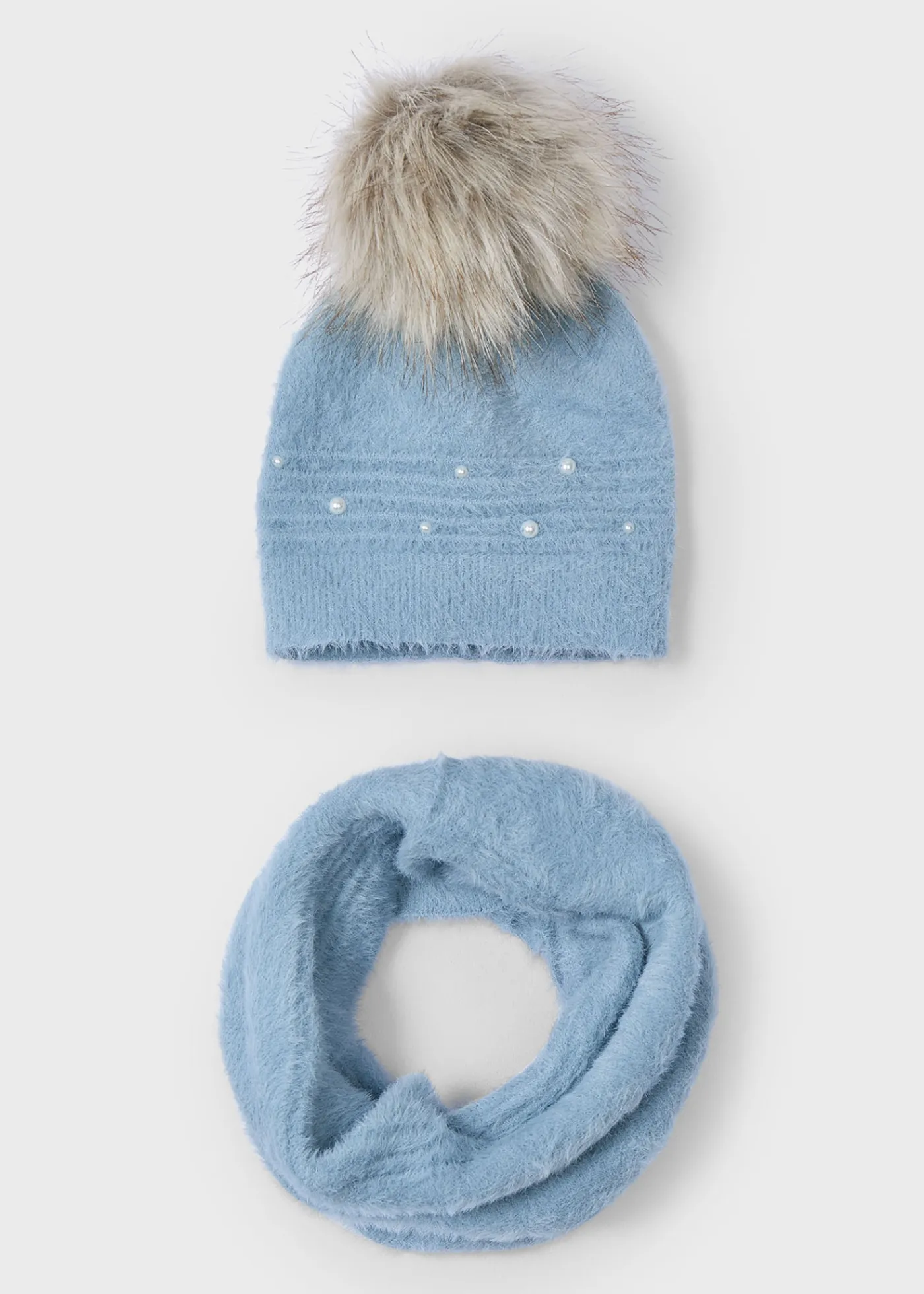 Discount Conjunto gorro y bufanda cerrada niña Accesorios Y Complementos