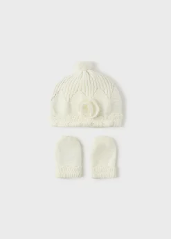 Flash Sale Conjunto gorro y manoplas recién nacida Accesorios Y Complementos