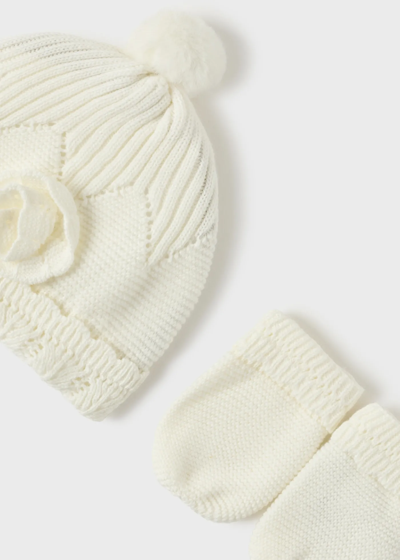 Flash Sale Conjunto gorro y manoplas recién nacida Accesorios Y Complementos