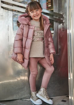 New Conjunto legging antelina y sudadera niña Conjuntos