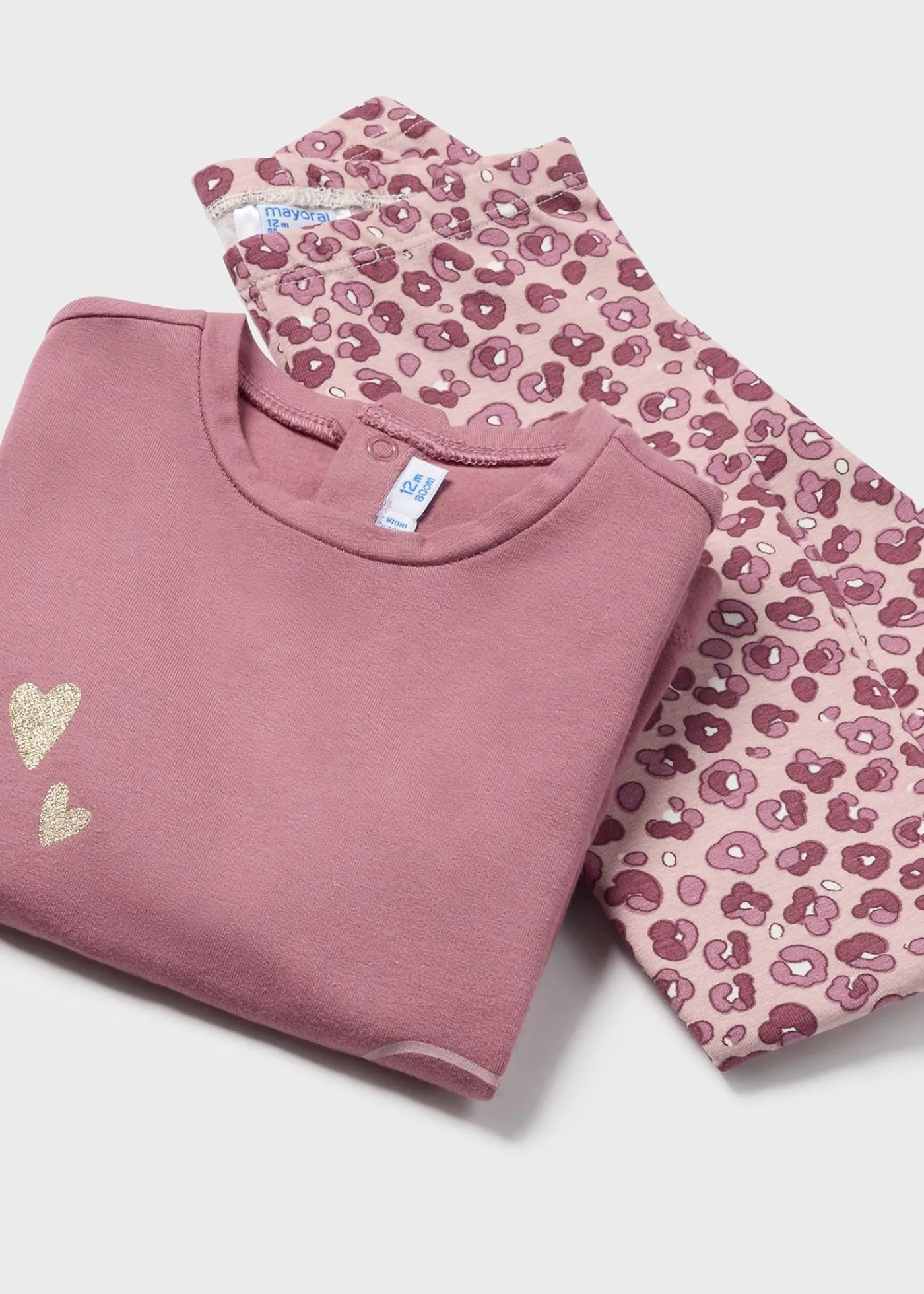 Online Conjunto legging estampado y camiseta bebé Conjuntos