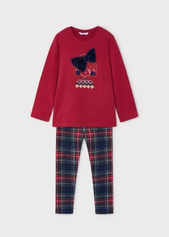 Cheap Conjunto legging estampado y camiseta niña Conjuntos
