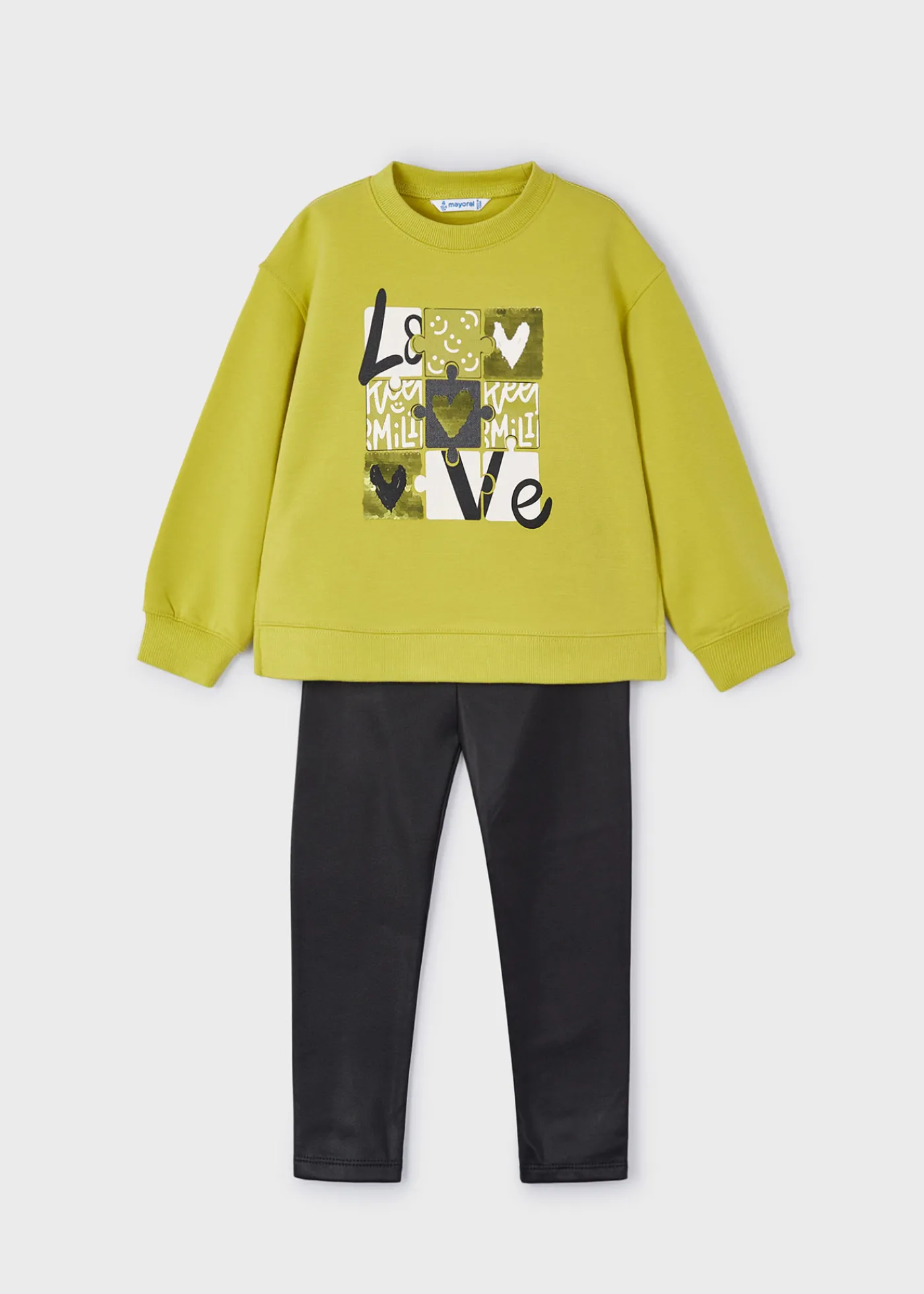Online Conjunto legging y sudadera niña Conjuntos