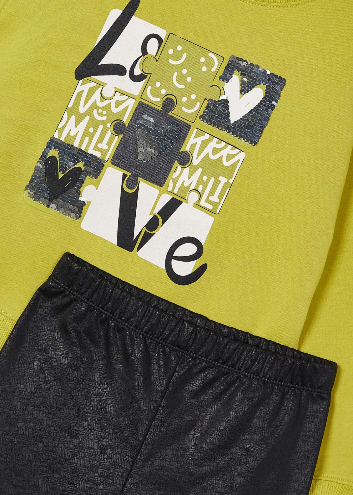 Online Conjunto legging y sudadera niña Conjuntos