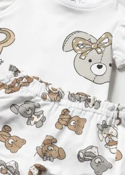 Hot Conjunto pantalón corto y camiseta recién nacida Conjuntos