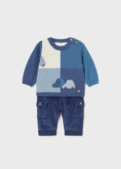 Best Sale Conjunto pantalón y jersey recién nacido Conjuntos