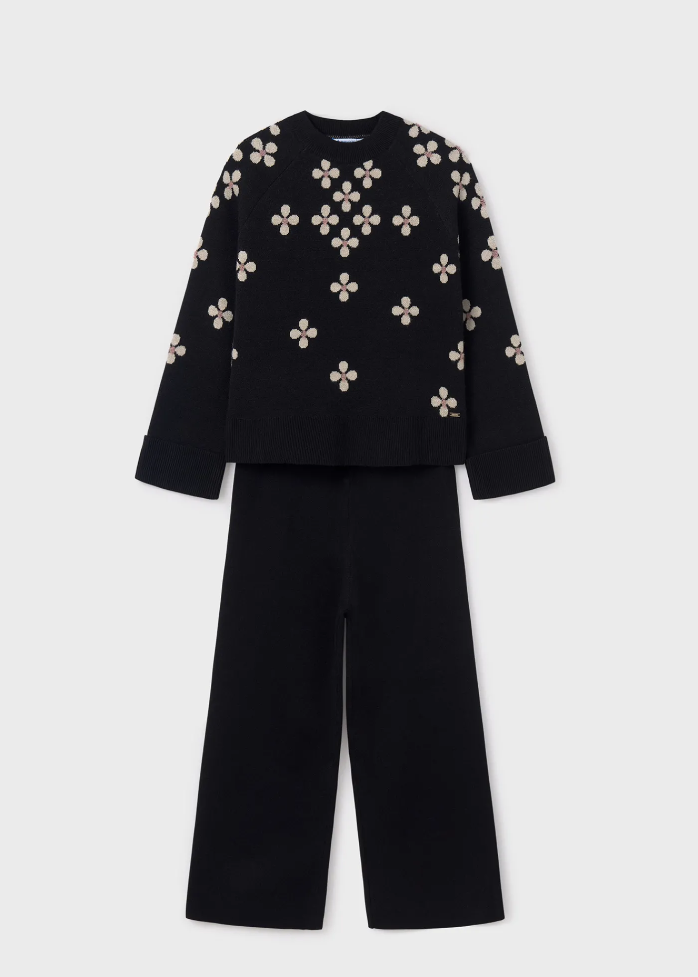 Online Conjunto pantalón y jersey tricot chica Conjuntos