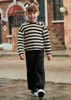 Best Conjunto pantalón y sudadera rayas niña Conjuntos