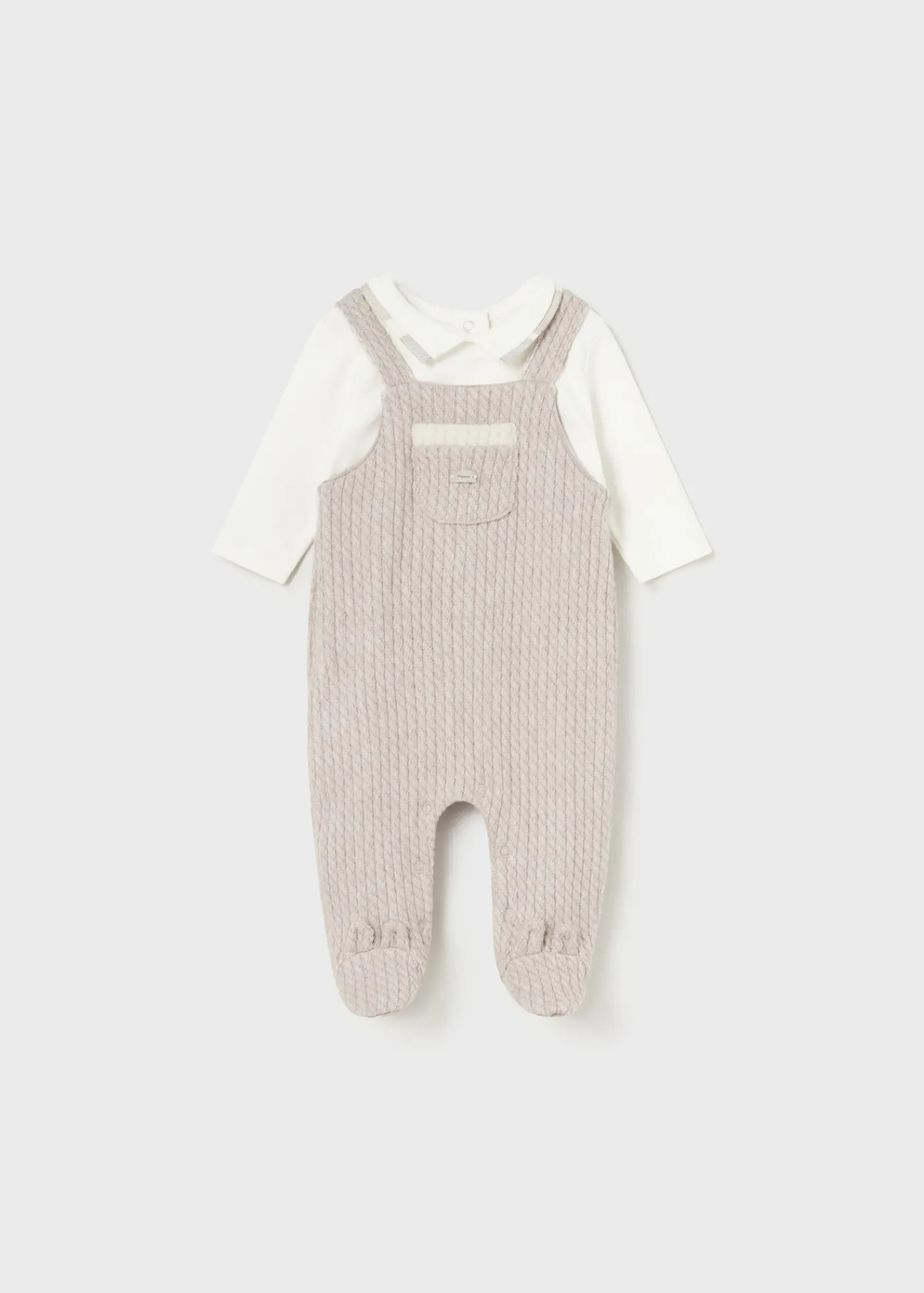 Cheap Conjunto pelele y chaqueta recién nacido Pijamas Y Peleles