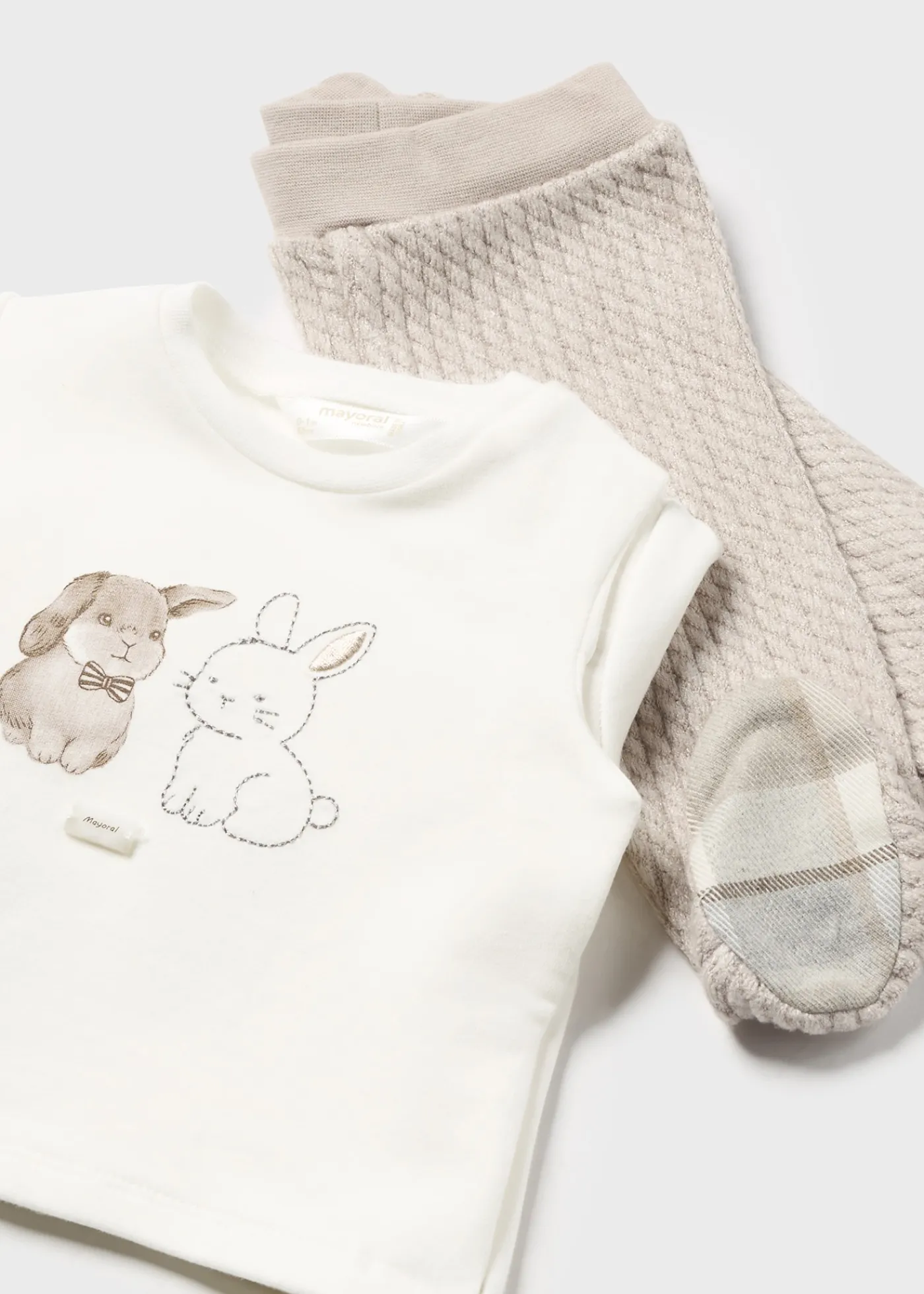 Sale Conjunto polaina y sudadera recién nacido Conjuntos