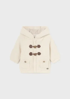 Outlet Cárdigan forrado tricot recién nacido Rebecas
