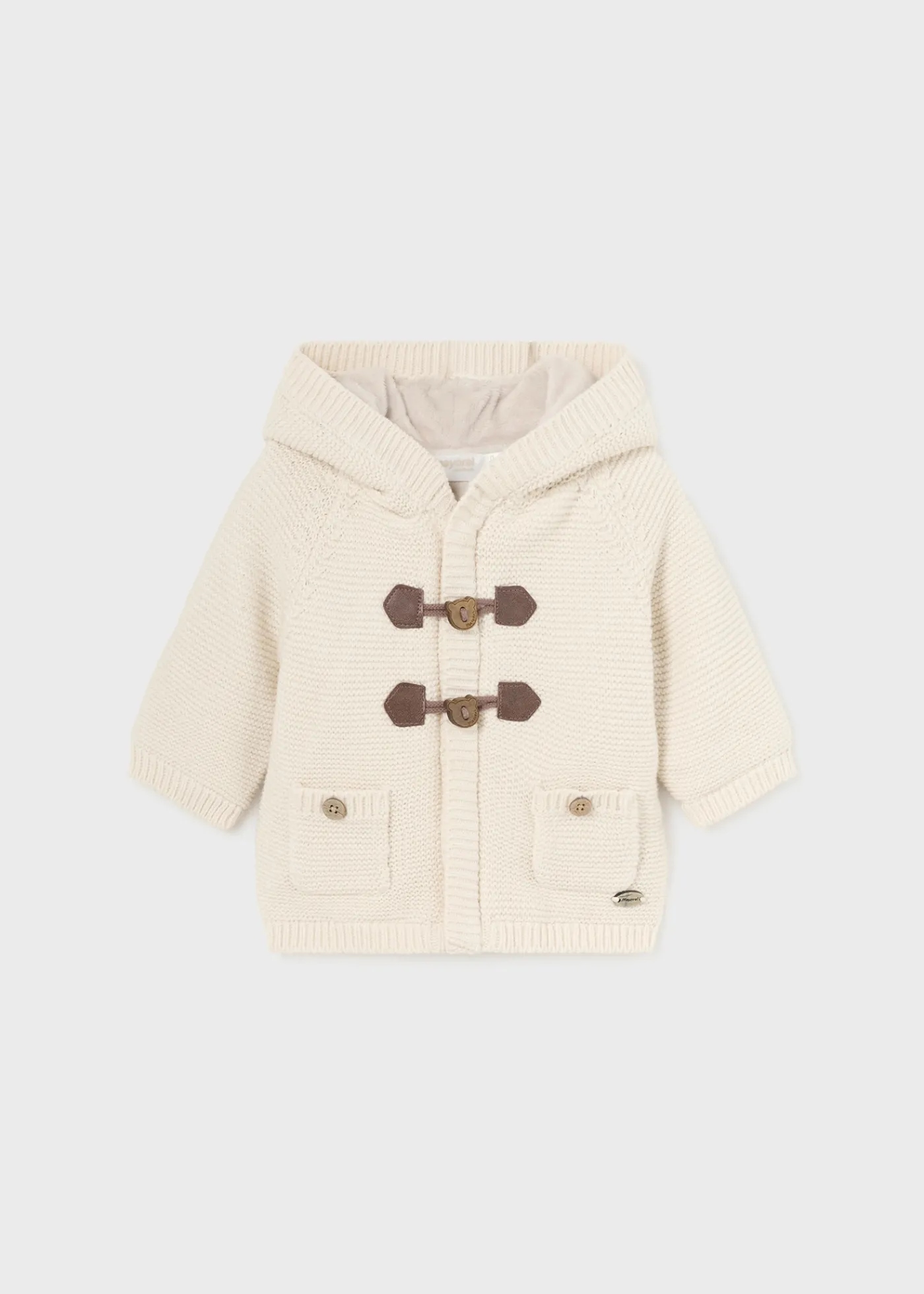 Outlet Cárdigan forrado tricot recién nacido Rebecas