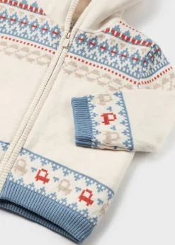 Outlet Cárdigan tricot forrado bebé Jerséis Y Sudaderas