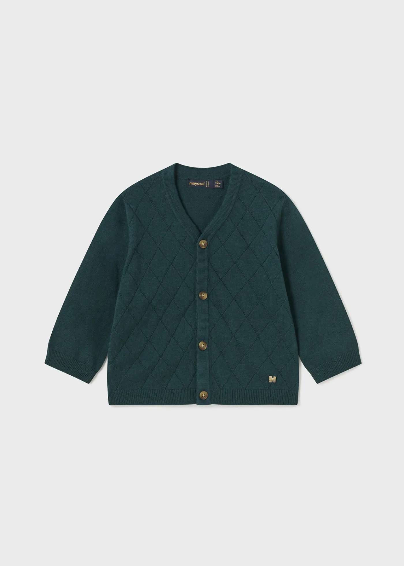 Hot Cárdigan tricot rombos bebé Jerséis Y Sudaderas