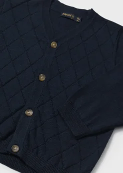 Best Sale Cárdigan tricot rombos bebé Jerséis Y Sudaderas