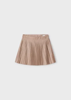 New Falda antelina plisada niña Pantalones Y Faldas