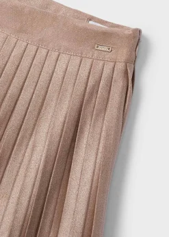 New Falda antelina plisada niña Pantalones Y Faldas