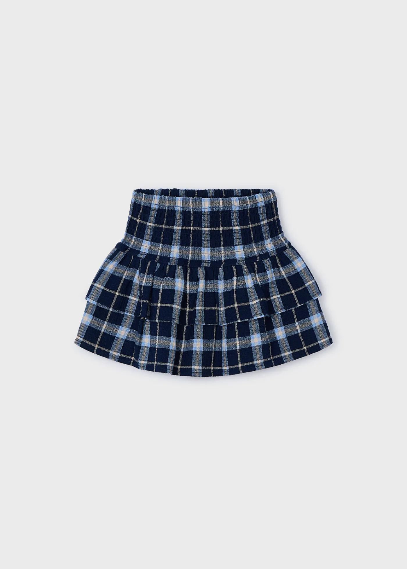 Sale Falda cuadros volantes niña Pantalones Y Faldas