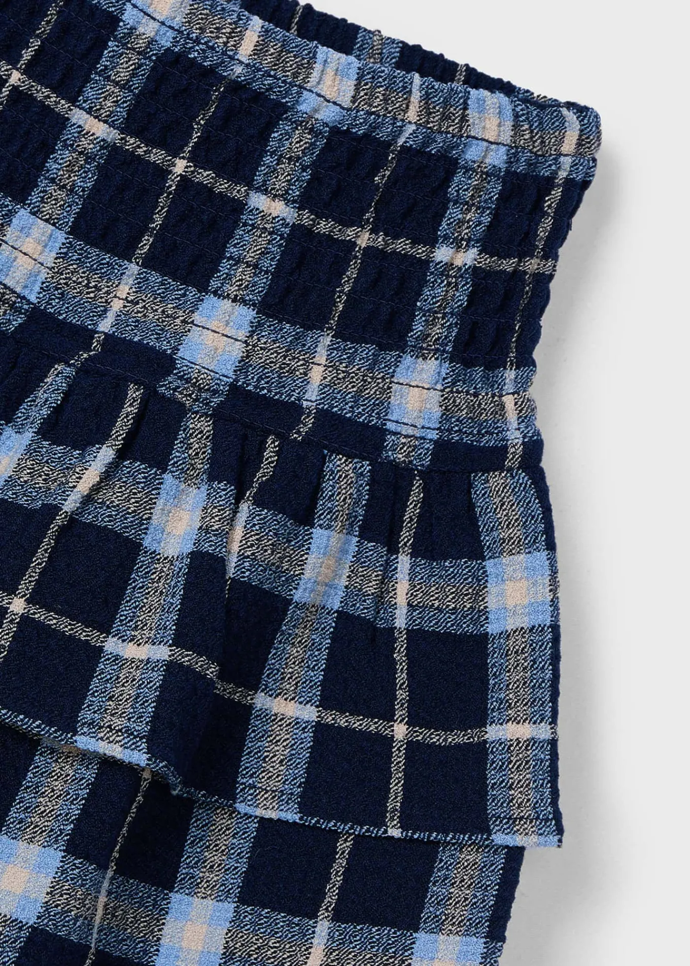 Sale Falda cuadros volantes niña Pantalones Y Faldas