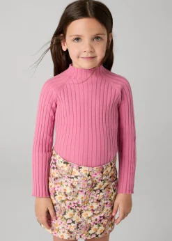 New Falda estampada pana niña Pantalones Y Faldas
