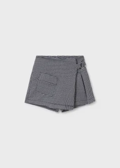 Clearance Falda pantalón pata de gallo chica Pantalones Y Faldas