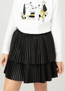 Outlet Falda plisada niña Pantalones Y Faldas