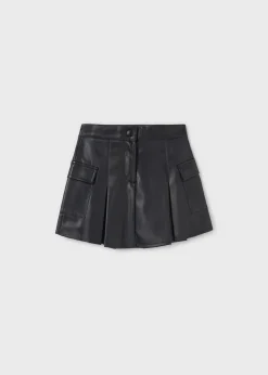 Hot Falda polipiel cargo chica Pantalones Y Faldas