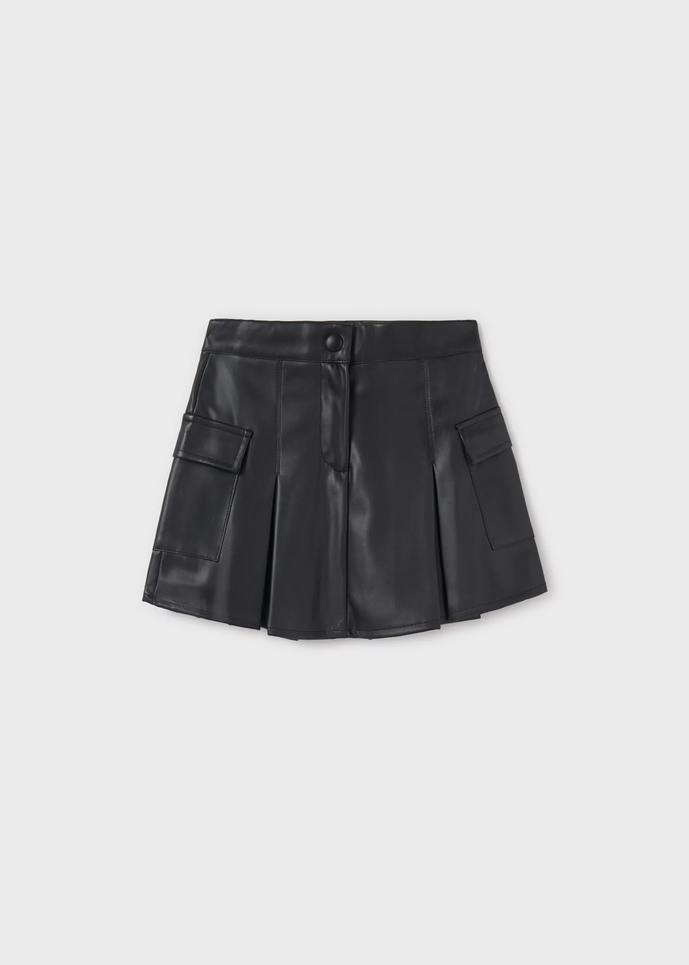 Hot Falda polipiel cargo chica Pantalones Y Faldas