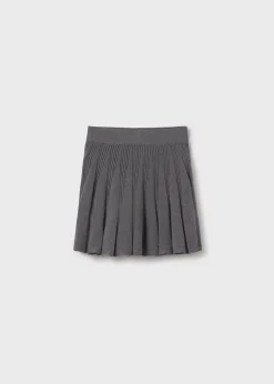 Online Falda tablas tricot chica Pantalones Y Faldas
