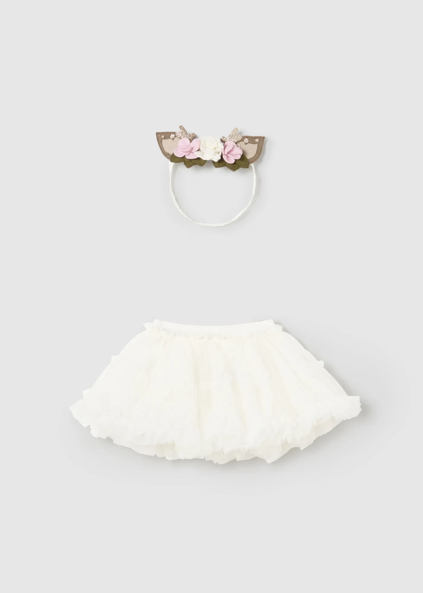 Discount Falda tul con diadema orejitas recién nacida Faldas Y Monos