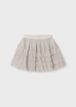 Discount Falda tul plisado niña Pantalones Y Faldas