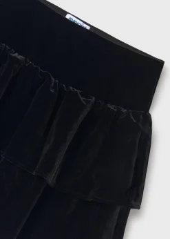 Best Falda volantes terciopelo chica Pantalones Y Faldas
