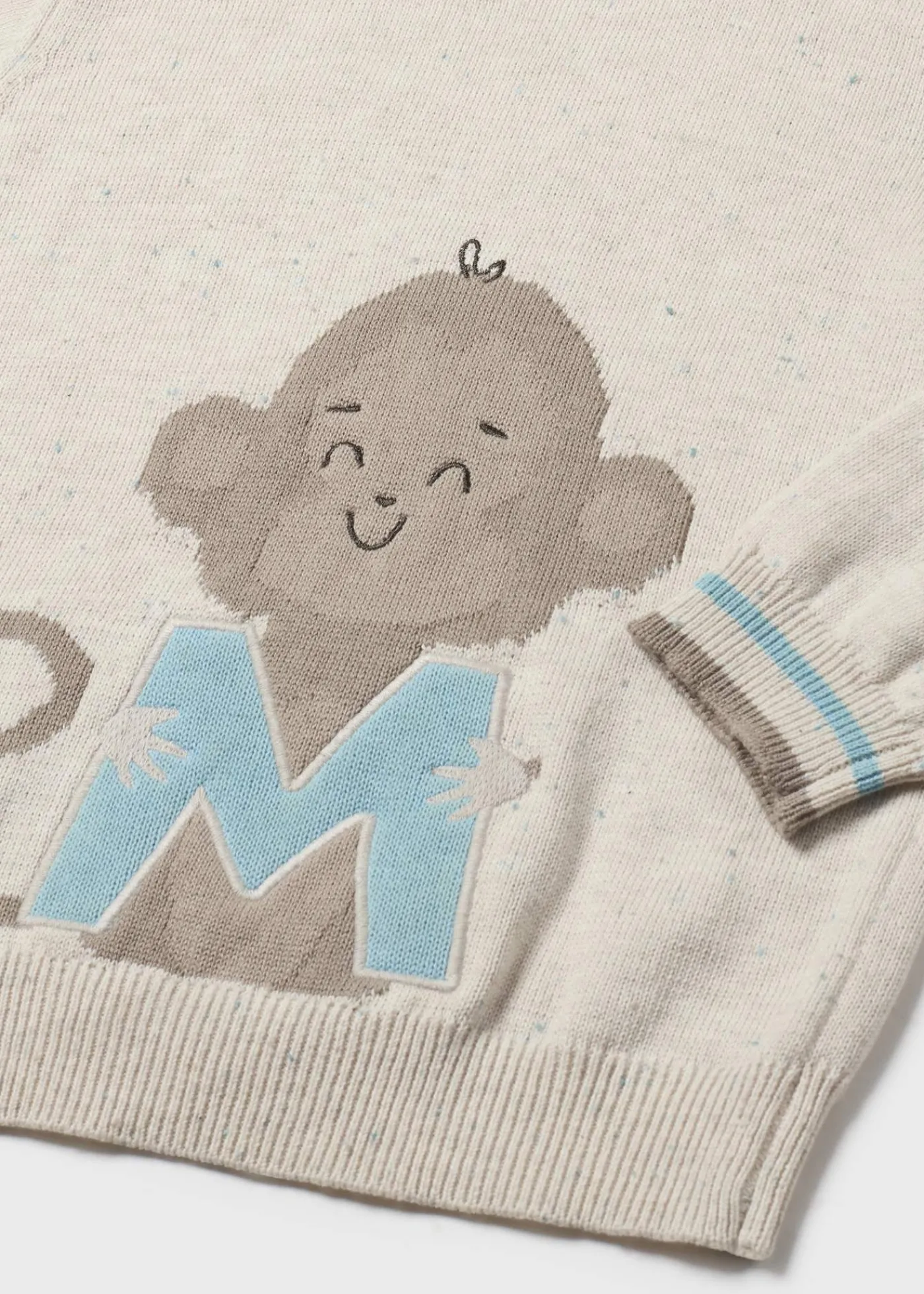 Best Jersey aplique mono bebé Jerséis Y Sudaderas