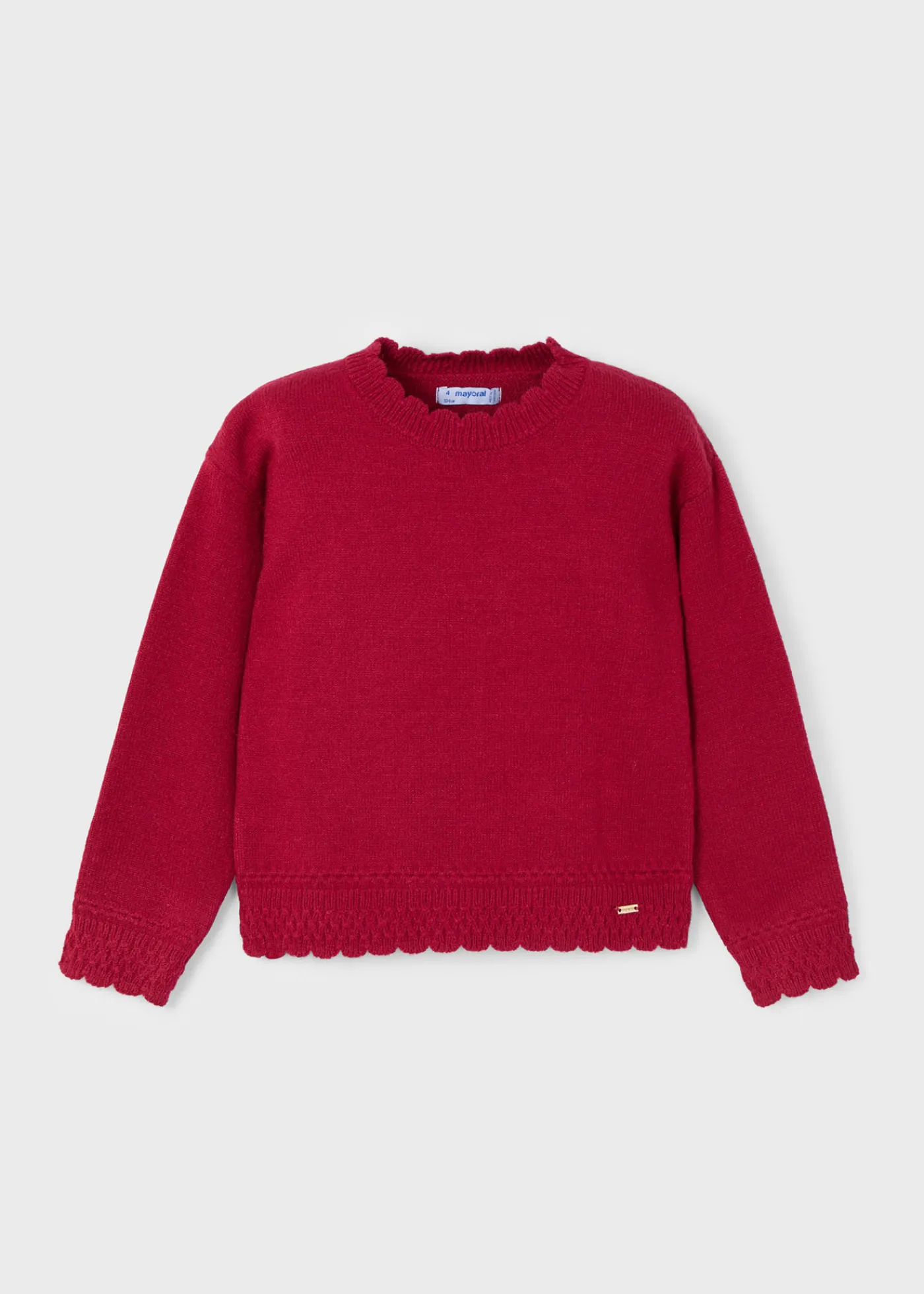 Flash Sale Jersey bajo ondas niña Jerséis Y Sudaderas