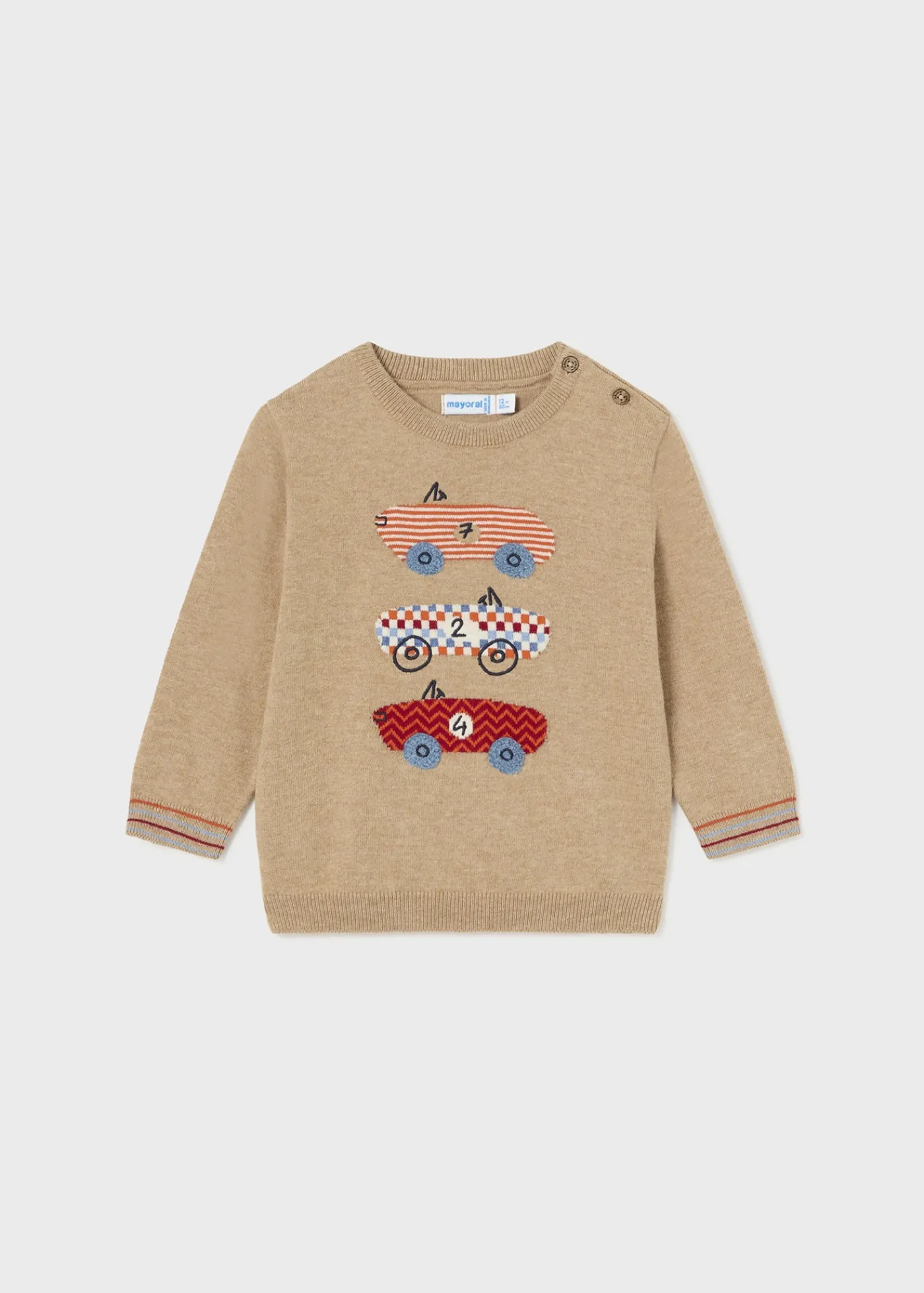 Sale Jersey bordado intarsia bebé Jerséis Y Sudaderas