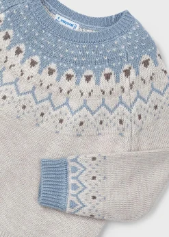 Clearance Jersey cenefa jacquard niña Jerséis Y Sudaderas