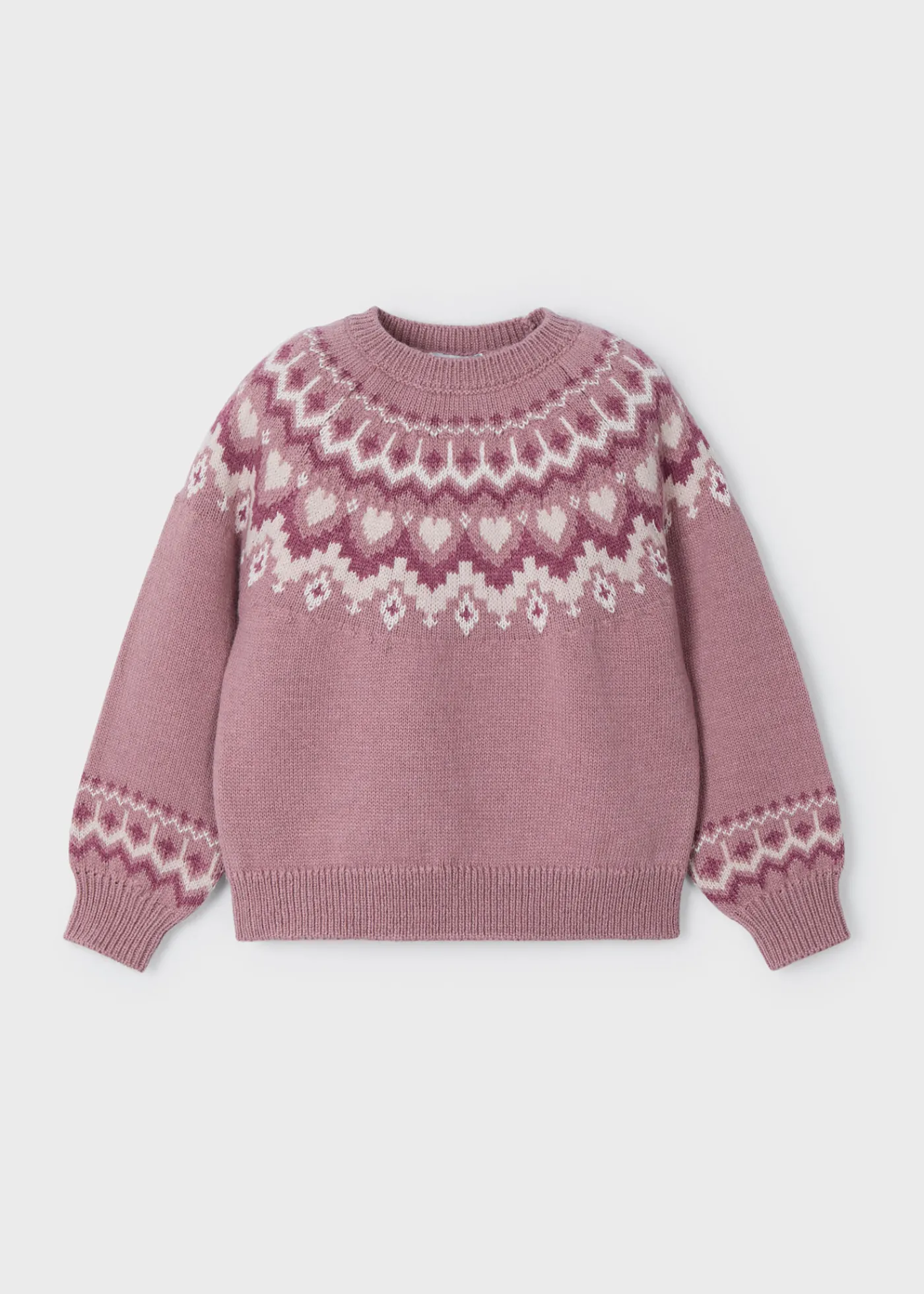 Best Jersey cenefa jacquard niña Jerséis Y Sudaderas