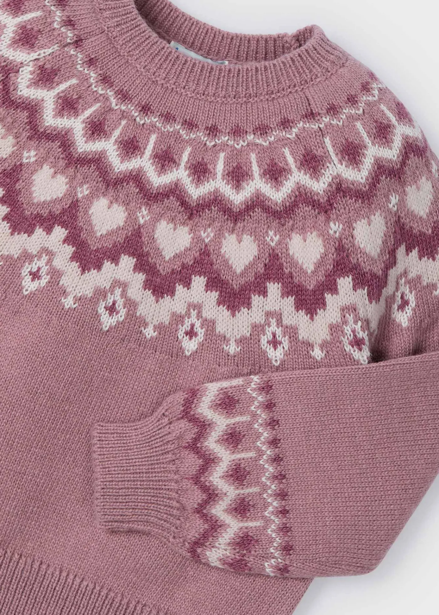 Best Jersey cenefa jacquard niña Jerséis Y Sudaderas