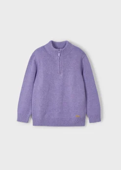 Online Jersey cuello cremallera niño Jerséis