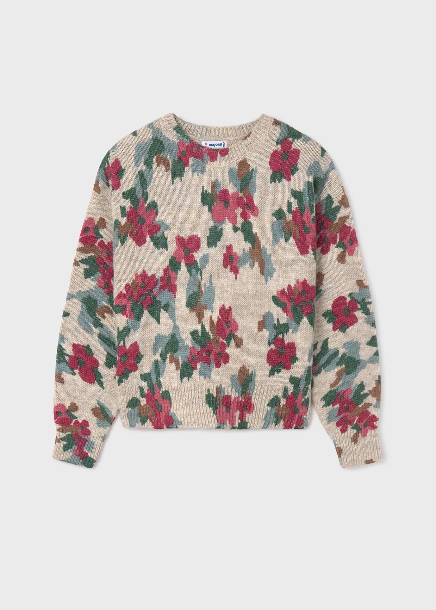 Store Jersey estampado flores chica Jerséis Y Sudaderas