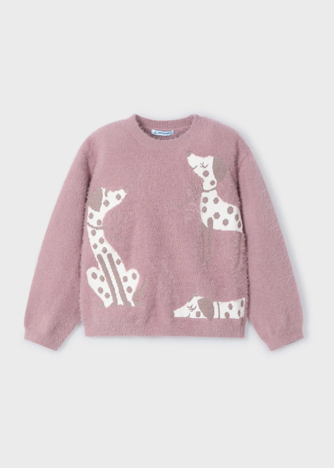 Discount Jersey intarsia perritos niña Jerséis Y Sudaderas