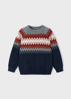 Outlet Jersey jacquard posicionado niño Jerséis
