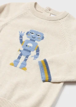 Outlet Jersey motivo intarsia bebé Jerséis Y Sudaderas