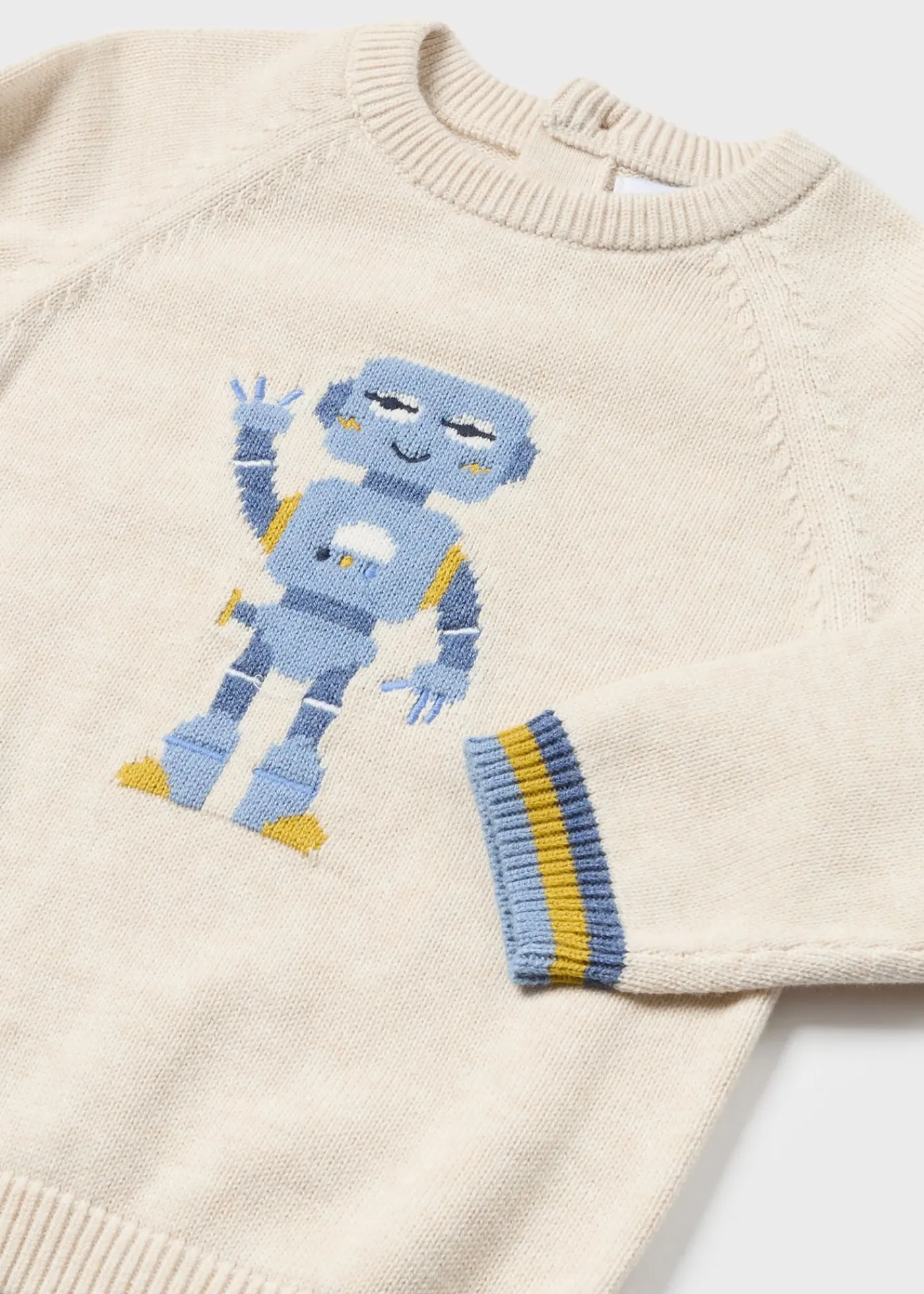 Outlet Jersey motivo intarsia bebé Jerséis Y Sudaderas
