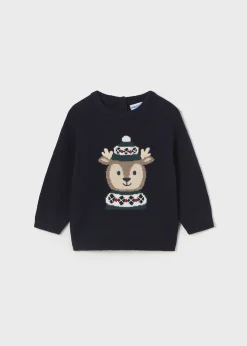 Store Jersey motivo intarsia bebé Jerséis Y Sudaderas