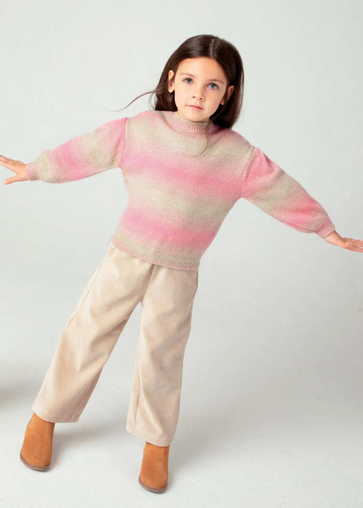 Cheap Jersey rayas degradadas niña Jerséis Y Sudaderas