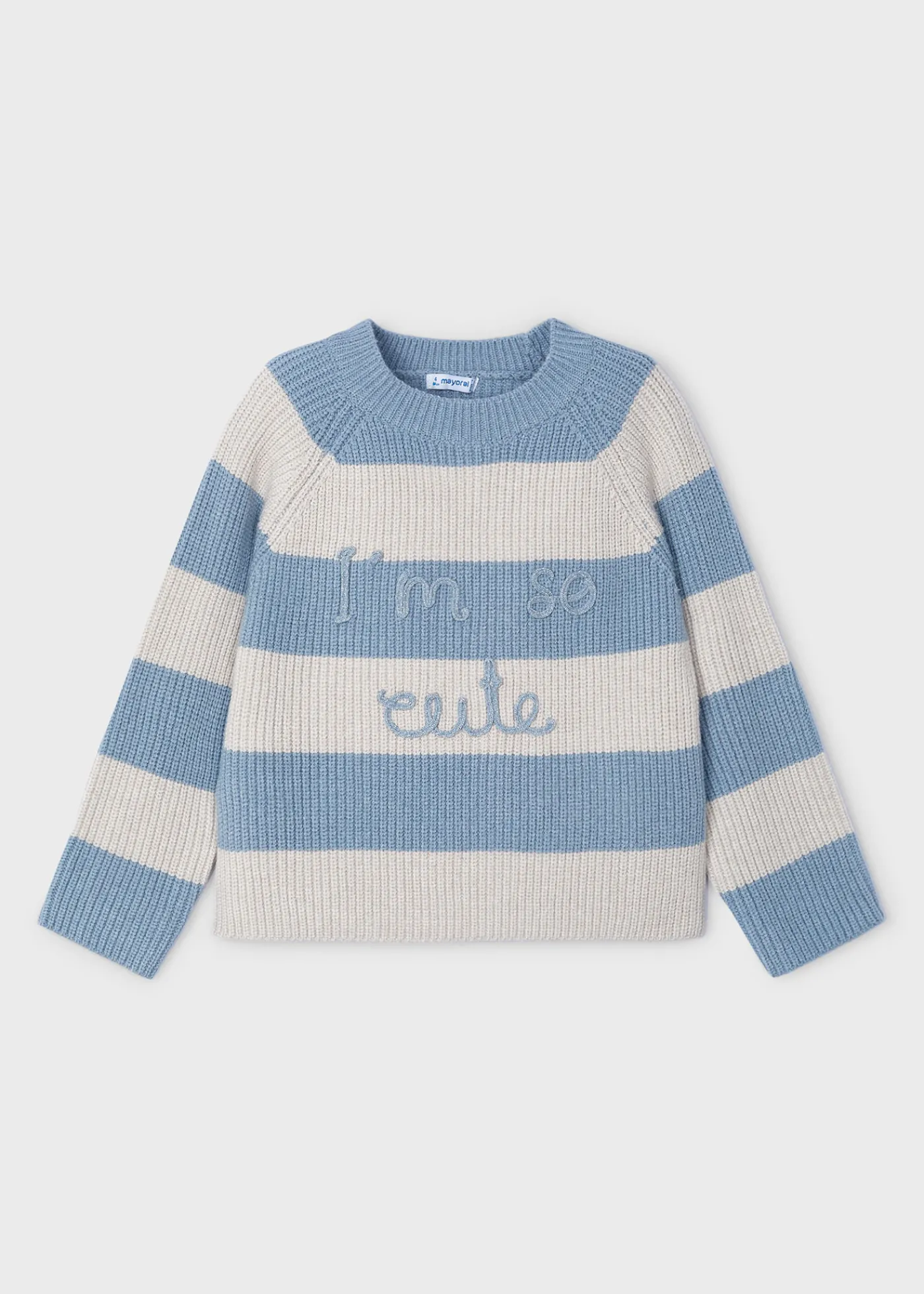 Best Jersey texto rayas niña Jerséis Y Sudaderas