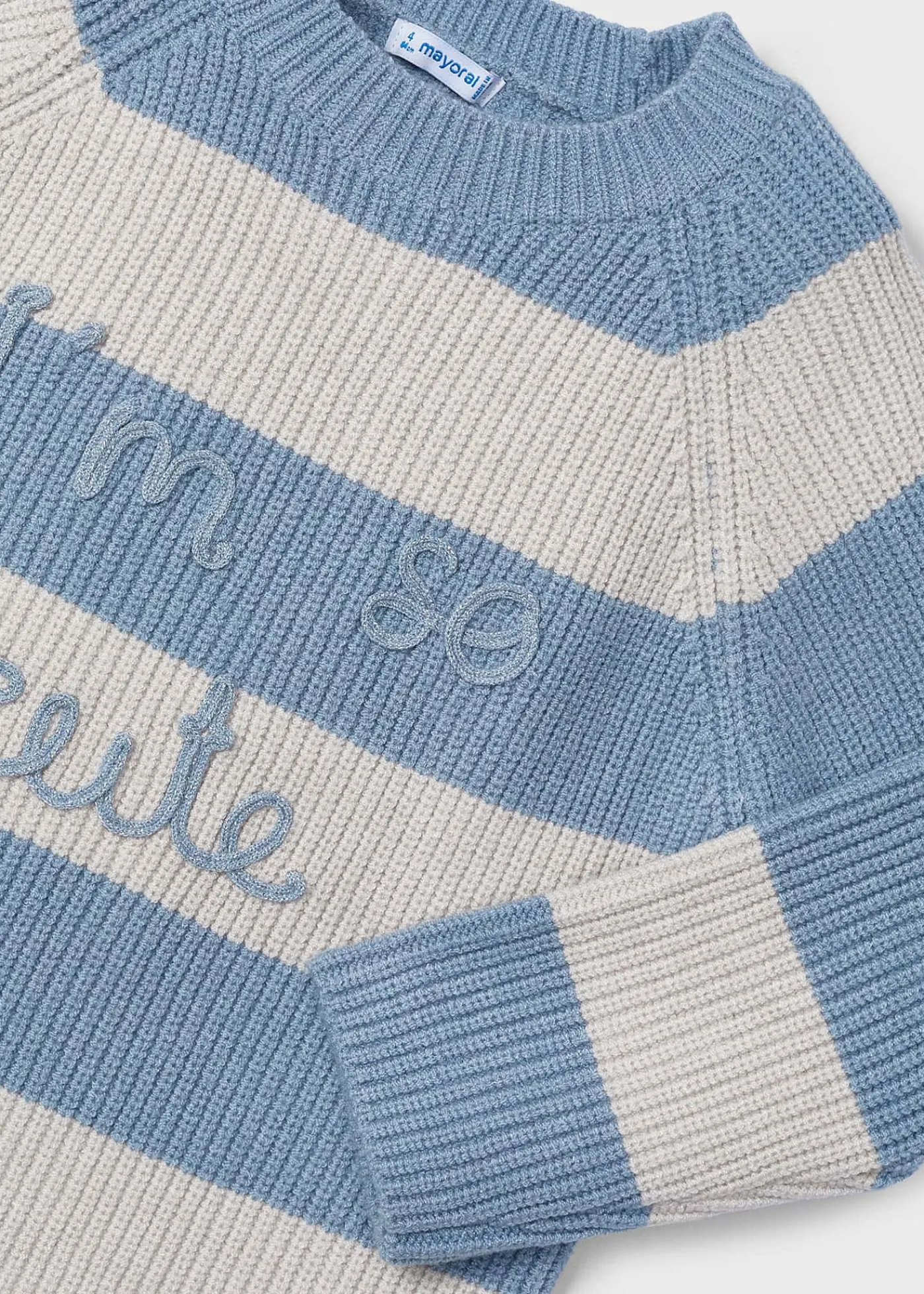 Best Jersey texto rayas niña Jerséis Y Sudaderas