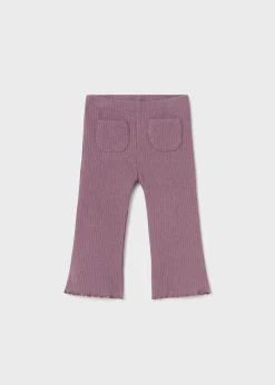 Hot Legging acampanado canalé bebé Pantalones Y Petos